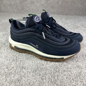 Nike Womens Sz 10.5 Air Max 97 QS Letterman Pack Obsidian Gorge Green DR9774-400